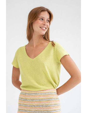 Basieco Pico Lin T-Shirt in Lime
