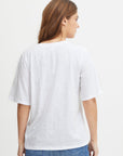 Brit T-shirt in Bright White