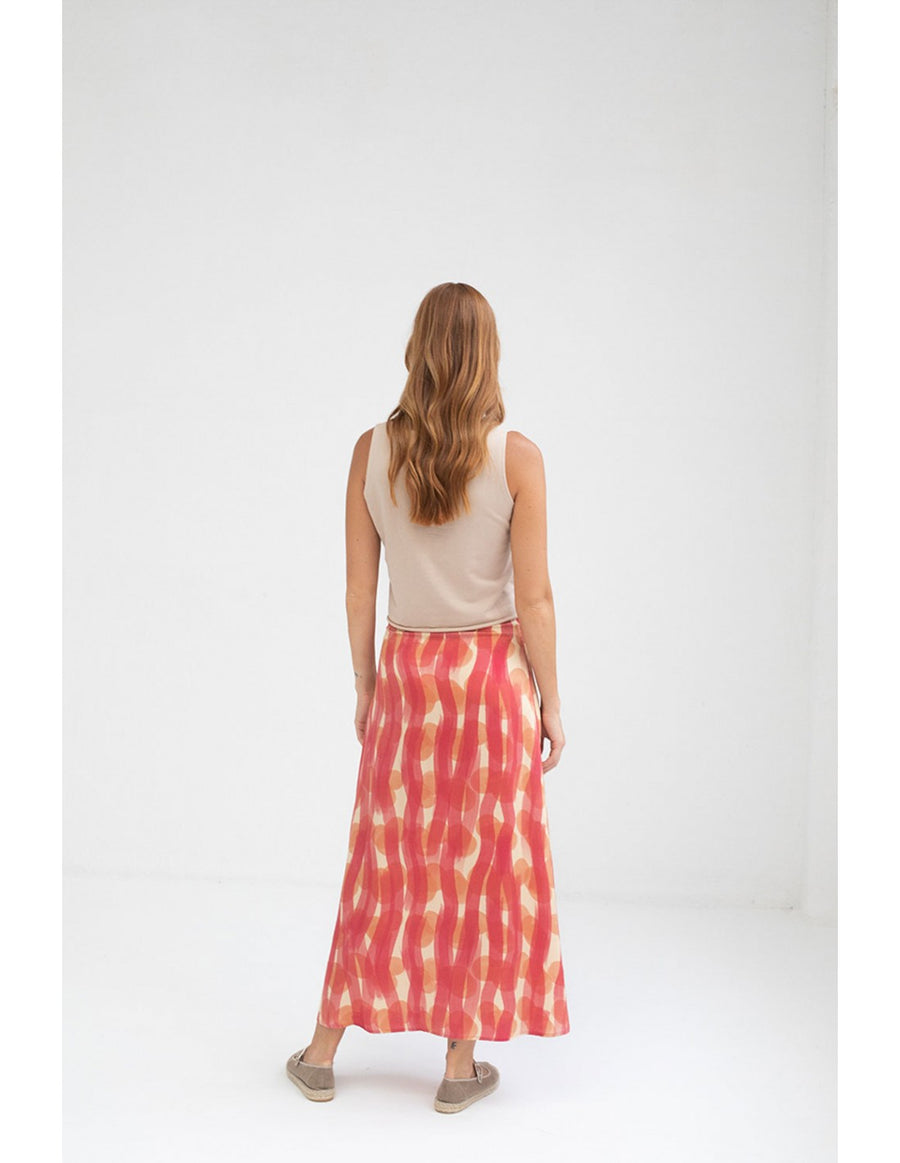 Buster Skirt in Strawberry
