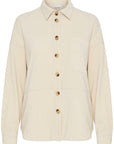 Kate Corduroy Shirt in Almond