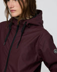 Vand Waterproof Coat in Fig