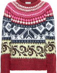 Cylle Sweater in Zinfandel Pattern