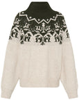 Nalas Fairisle Knit Turtle Neck