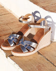 Mary Ann Wedge in Champagne