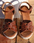 Mary Ann Wedge in Tan