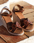 Mary Ann Wedge in Tan
