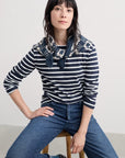 Sailor Shirt in Breton Maritime Chalk