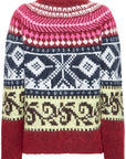 Cylle Sweater in Zinfandel Pattern