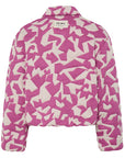 Kate Quilted Jacket in Pink Birch