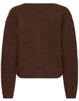Povoke Cardigan in Chicory Coffee