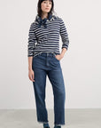 Sailor Shirt in Breton Maritime Chalk