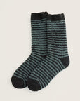 Mens Short Fluffies Socks in Canvas Slate