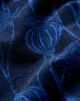 Forest View Skirt in Lino Seedpods Maritime Marine
