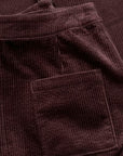 Window Wren Cord Midi Skirt in Seedbed