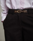 Waist Buckle Trousers