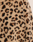 Leopard Crop Sweater