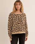 Leopard Crop Sweater