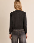 Cardigan Studded with Rhinestones