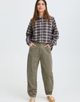 Essy Cord Trousers in Vetiver