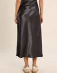 Satin High Waisted Skirt