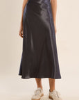 Satin High Waisted Skirt