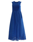 Carmen Dress in Cobalt Blue