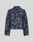 Tita Shirt in Blue Flowers