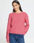 Andora Knit Sweater in Fruit Dove