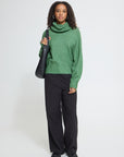 Kamara Pullover in Fairway Green