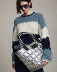 Intarsia Stripes Sweater