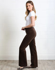 Bridget Cord Wide Leg in Mocha