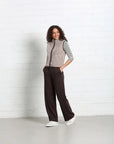 Tilly Borg Gilet in Taupe