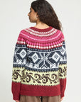 Cylle Sweater in Zinfandel Pattern