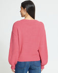 Andora Knit Sweater in Fruit Dove