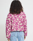 Kate Quilted Jacket in Pink Birch