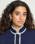 Kate Quilted Jacket in Maritime Blue