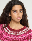 Cylle Sweater in Zinfandel Pattern