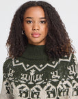 Nalas Fairisle Knit Turtle Neck