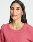 Andora Knit Sweater in Fruit Dove