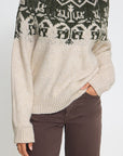 Nalas Fairisle Knit Turtle Neck