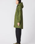Vand Waterproof Coat in Bronze Green