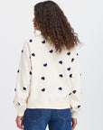 Kasura Sweater with Patriot Hearts