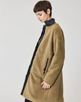 Divorta Long Sherpa Jacket in Elmwood
