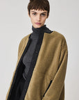 Divorta Long Sherpa Jacket in Elmwood