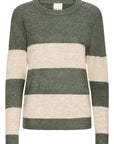Edeen Pullover over in Green