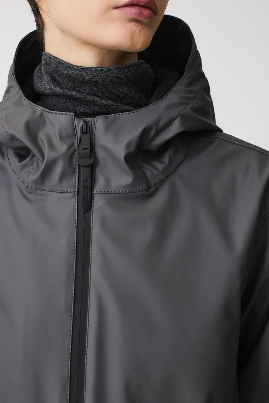 Tormenta Waterproof Coat in Magnet