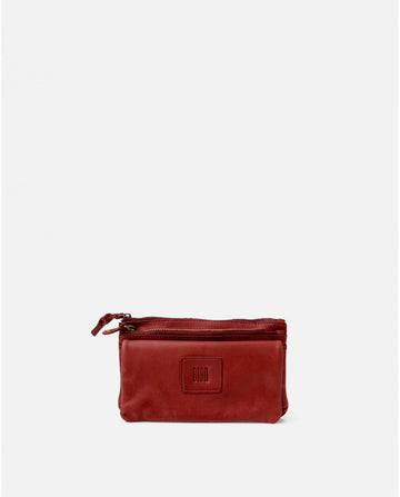 Leather wallet BIBA Boston in Burgundy