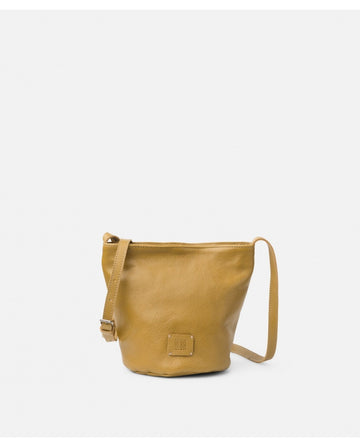 Leather Cross Bag Chester in Ochre