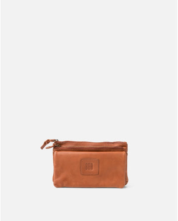 Leather wallet BIBA Boston BT34 in Tan