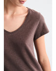 Luzara T Shirt in Brown